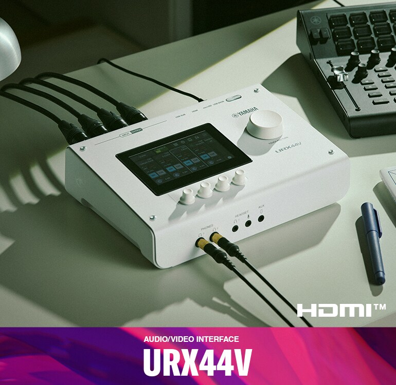 Interface audio/vidéo Yamaha URX44V