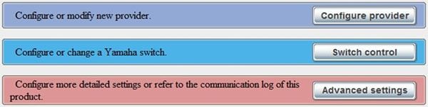 GUI setting