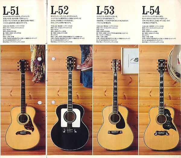 L-51/L-52/L-53/L-54 Guitares acoustiques haut de gamme personnalisées