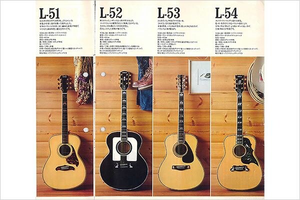 L-51/L-52/L-53/L-54 Guitares acoustiques haut de gamme personnalisées