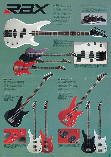 Basse électrique RBX-800