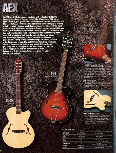 Guitare électrique AEX-500