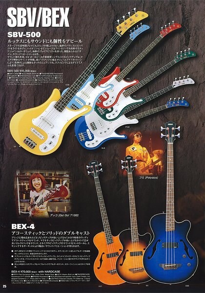 Basse électrique SBV500