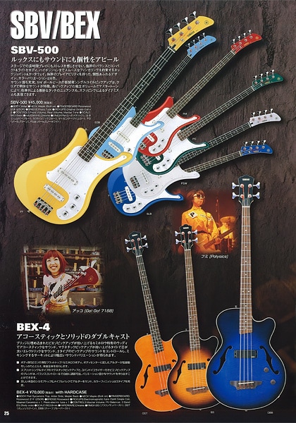 Basse électrique SBV500