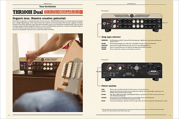 Têtes d'ampli guitare série THR Head