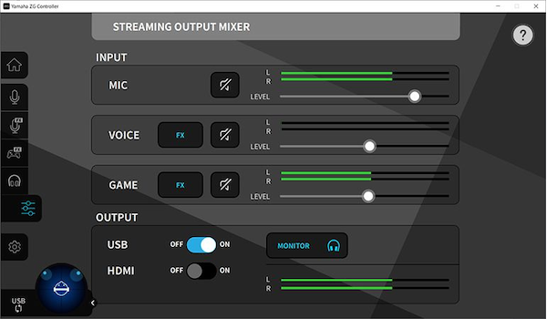 MÉLANGEUR DE SORTIE STREAMING
